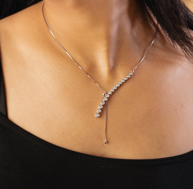 The Linear Charm 925 Pure Silver Fine Pendant