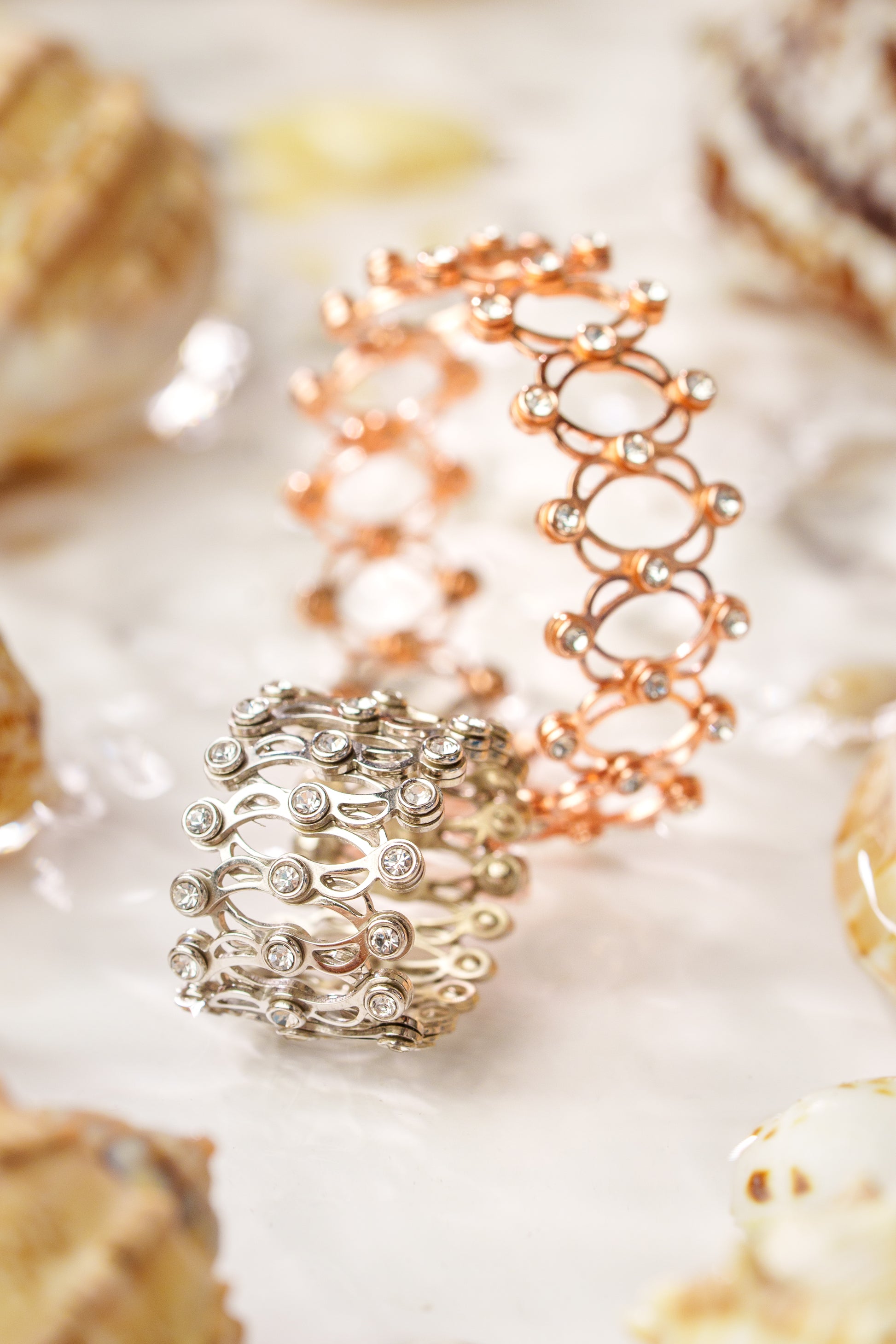 925 Pure Silver Fine Ring to Bracelet